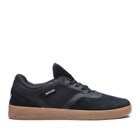 Tenis Bajos Supra SAINT Mujer Negras (MX-70094)